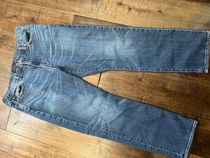 MENS LUCKY BRAND 363 VINTAGE STRAIGHT W 38 L 32 BLUE JEANS